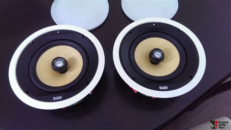 Bandw Ccm80 In Ceiling Speakers Pair White Photo 700884 Us Audio Mart