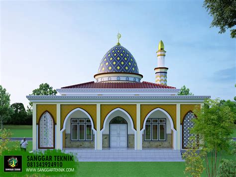 model masjid sederhana