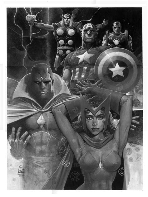 awesome black and white comic book character art from eddie