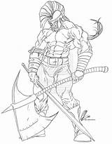 Ares Deviantart Hercules sketch template