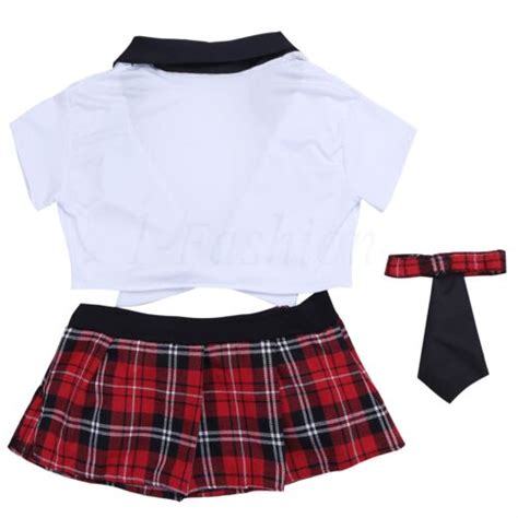 Sissy Japanese School Girl S Dress Outfit Uniform Costume Fancy Dress