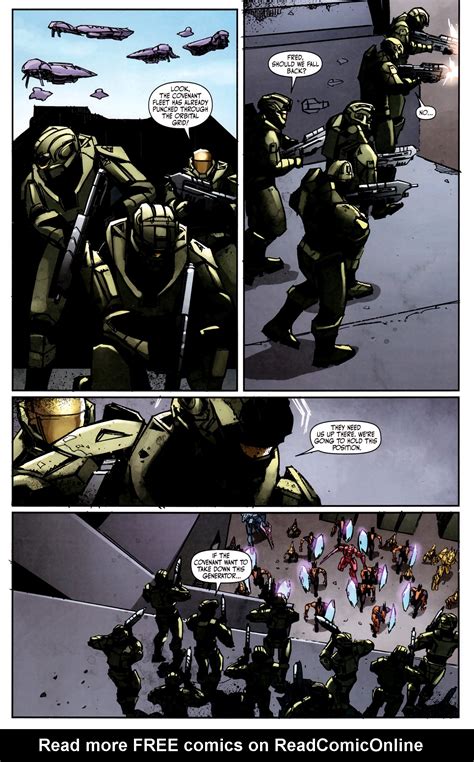 Halo Fall Of Reach Invasion Issue 4 Viewcomic Reading