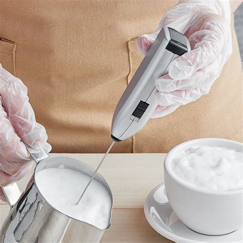 stainless steel handheld milk frother