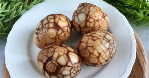 Resep Telur Pindang Marmer Marble Boiled Egg Oleh Isnawati Cookpad