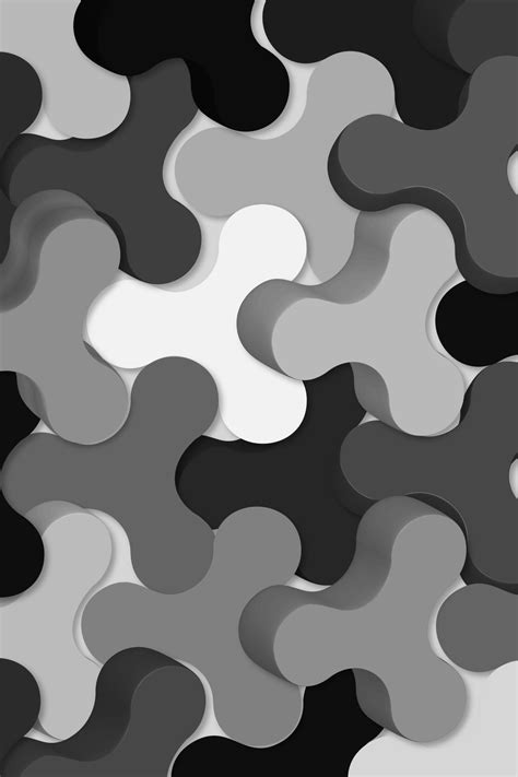 Czarno białe tło 3D Darmowe zdjęcie - Public Domain Pictures