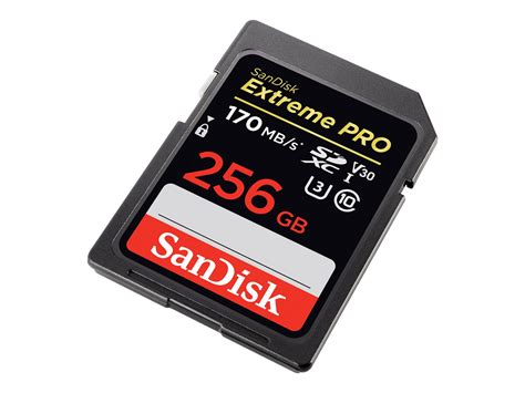 sandisk extreme pro flash memory card  gb video class