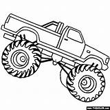 Wheeler Coloring Pages Truck Getcolorings sketch template