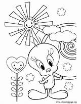 Sunny Coloring Tweety Pages Colouring Drawing Beautiful Clipart Cartoon Template Library Amazing Getdrawings Popular sketch template
