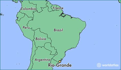 Where Is Rio Grande Brazil Rio Grande Rio Grande Do