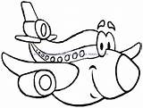 Airplane Coloring Clipart Pages Cartoon Plane Kids Transportation Disney Air Colouring Aeroplane Drawing Planes Printable Drawings Cliparts Clip Print Dusty sketch template