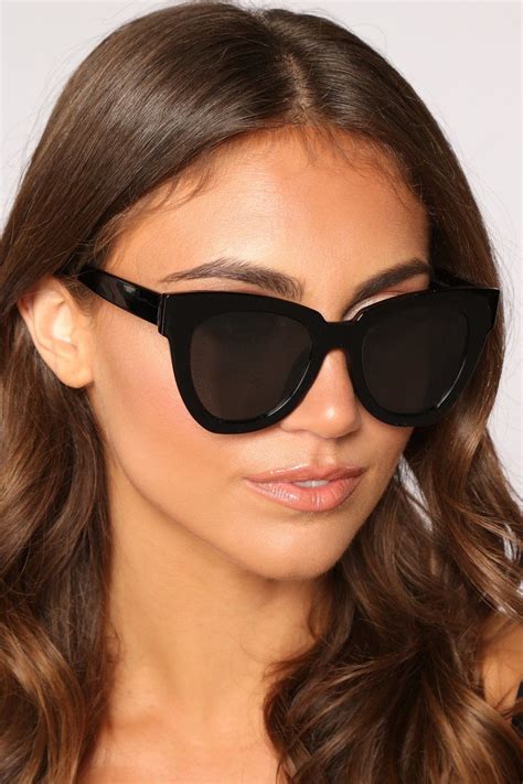 fierce babe sunglasses black sunglasses metallic hair girls night