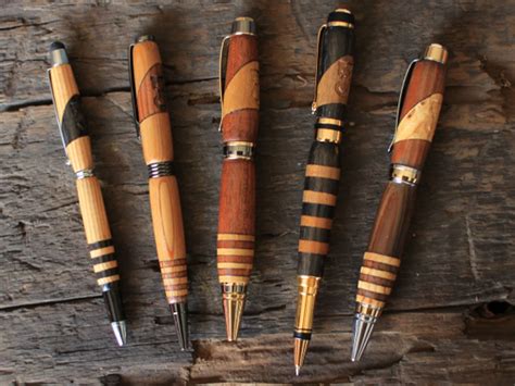 handcrafted reclaimed wood pens wood pens custom wood pens wood turning