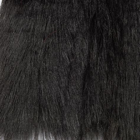 long pile black faux fur fabric  material basic craft supplies craft supplies factory