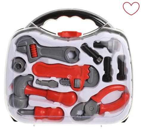 childrens toy set hard carry case kids role play ebay