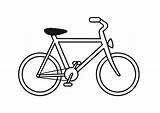 Bicicleta Para Colorear Dibujo Fiets Kleurplaat Fahrrad Bicycle Sykkel Malvorlage Bilde Bike Coloring Bicyclette Coloriage Fargelegge Tekening Imágenes Pages Gratis sketch template
