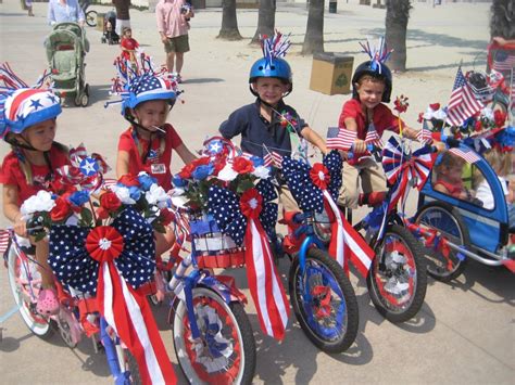 patriotic bicycle google search bike parade parades   july