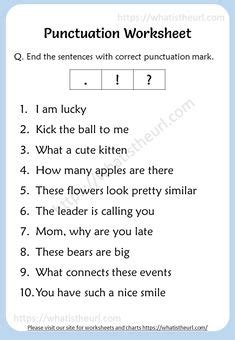capitalization punctuation worksheet  esl printable worksheets