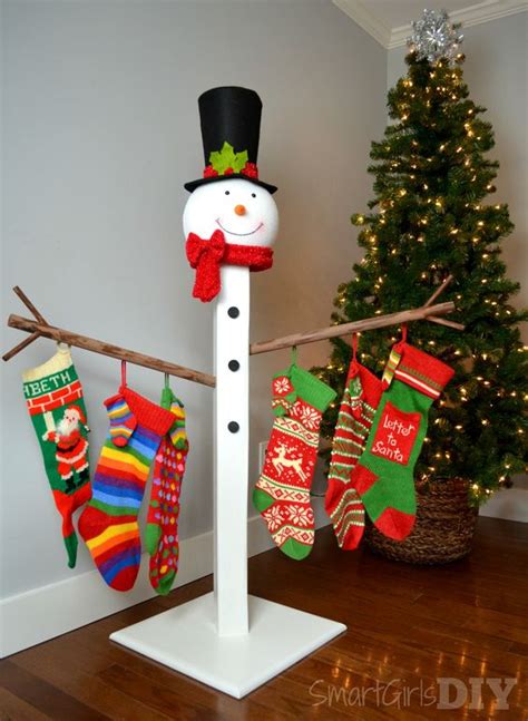 diy stocking holders  christmas decoration hative