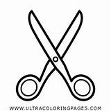 Tijeras Schere Scissors Abiertas Ausmalbilder Offene Tesoura Tesouras Pages Abrir Ultracoloringpages sketch template