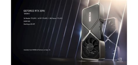 Nvidia Announces Rtx 3000 Series Graphics Cards 3070 3080 And 3090