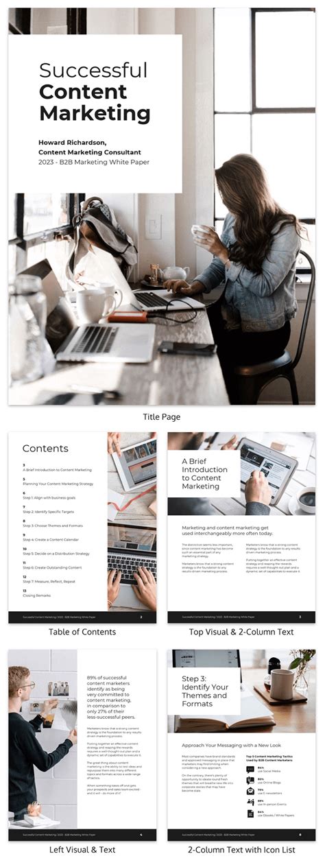 white paper examples design guide templates venngage