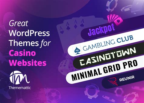 great wordpress themes  casino websites thememattic