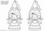 Coloring Pages Chloe Closet Hat Printable Kids sketch template