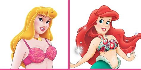 what disney princesses would look like with actually realistic bodies
