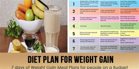diet plan for weight gain world wide lifestyles