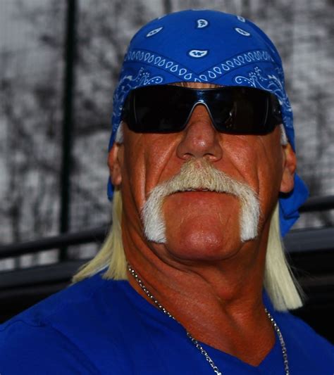 Hulk Hogan S Hall Of Fame Mustache Beard No Mustache