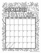Calendar December Woojr Calender Woo Print Calander Kreativ Kreativität Weihnachts Tagebuch Schnee Doodles sketch template