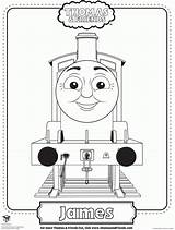 Coloring Pages Thomas Tank Printable Engine Friends Train James Colouring Bad Printables Print Stripes Case Sheets Kids Book Pdf Rocks sketch template