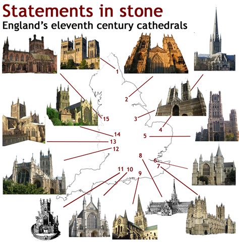 statements  stone englands norman cathedrals  history