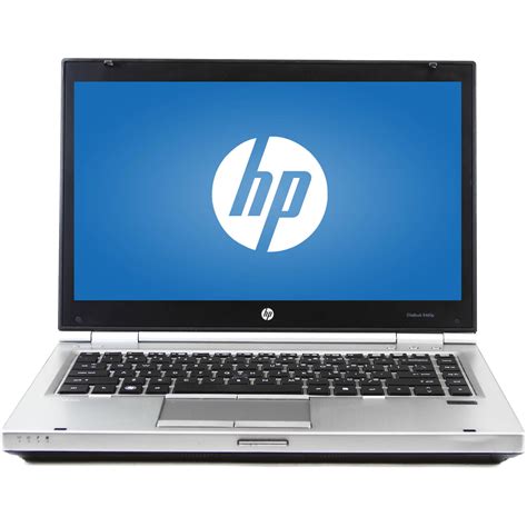 refurbished hp p lt silver  elitebook laptop pc  intel ghz gb gb ssd