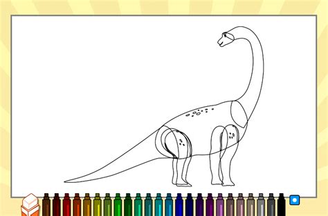 dinosaur coloring pages  kids  learning apps