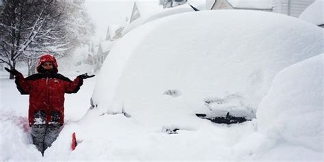 western  york snow storm  set records huffpost