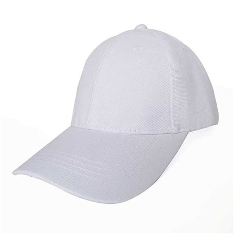 plain cap white