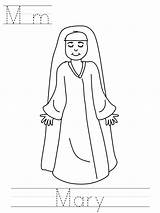 Mary Coloring Pages Joseph Nativity Elizabeth Virgin Clip Angel Mother Visits Color Kids Clipart Christmas Mama Popular Library Coloringhome sketch template