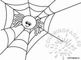 Spider Halloween Coloring Reddit Email Twitter sketch template