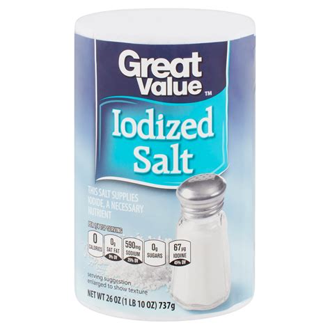 great  iodized salt  oz walmartcom walmartcom