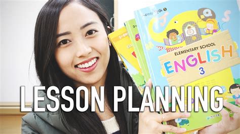 Teaching In Korea Lesson Planning Youtube