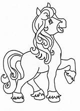 Coloring Pages Horse Unicorn Unicorns Color Printable Pegasus Para Kids Horn Girls Book sketch template