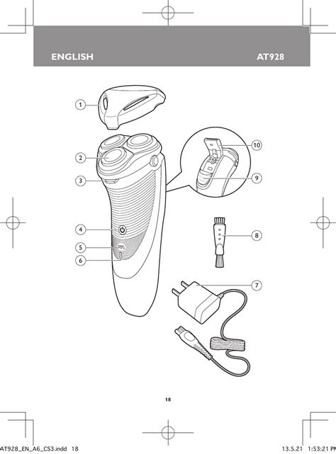 english  philips norelco shaver  series  wet dry electric shaver