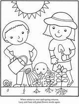 Garden Coloring Pages Publications Dover Kids Flower Color Flowers Preschool Doverpublications Colouring Book Welcome Choose Board sketch template