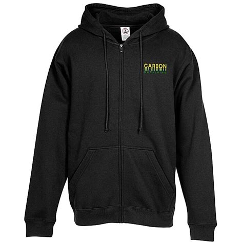 imprintcom premium  oz full zip hoodie embroidered