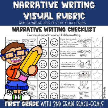 visual rubric  narrative writing  lucy calkins st   grades