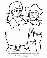 Coloring Pages Sacagawea Lewis Clark Getcolorings sketch template