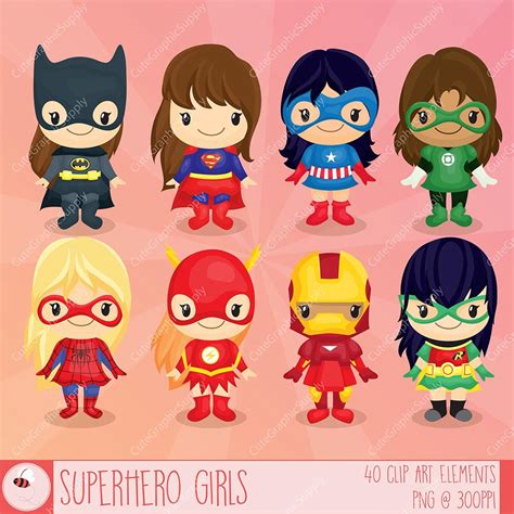 superhero girls clipart superhero clipart girls clipart comic clipart super hero clipart
