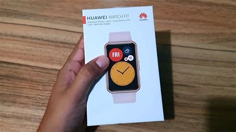 Huawei Watch Fit Sakura Pink Tia B09 Unboxing Y Accesorios Youtube