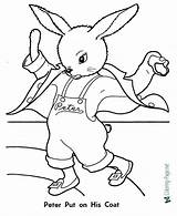 Rabbit Peter Pages Coloring Printable Bears Three Below Click Goldilocks Story sketch template